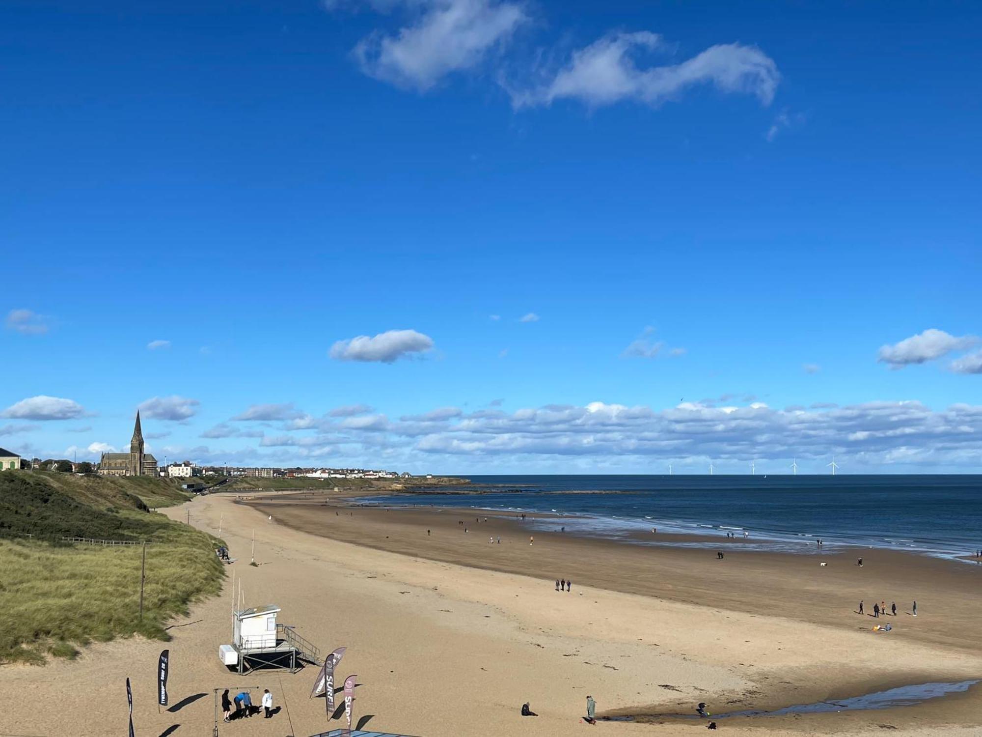 Station Retreat Cullercoats Free Onsite Parking Apartment Bagian luar foto