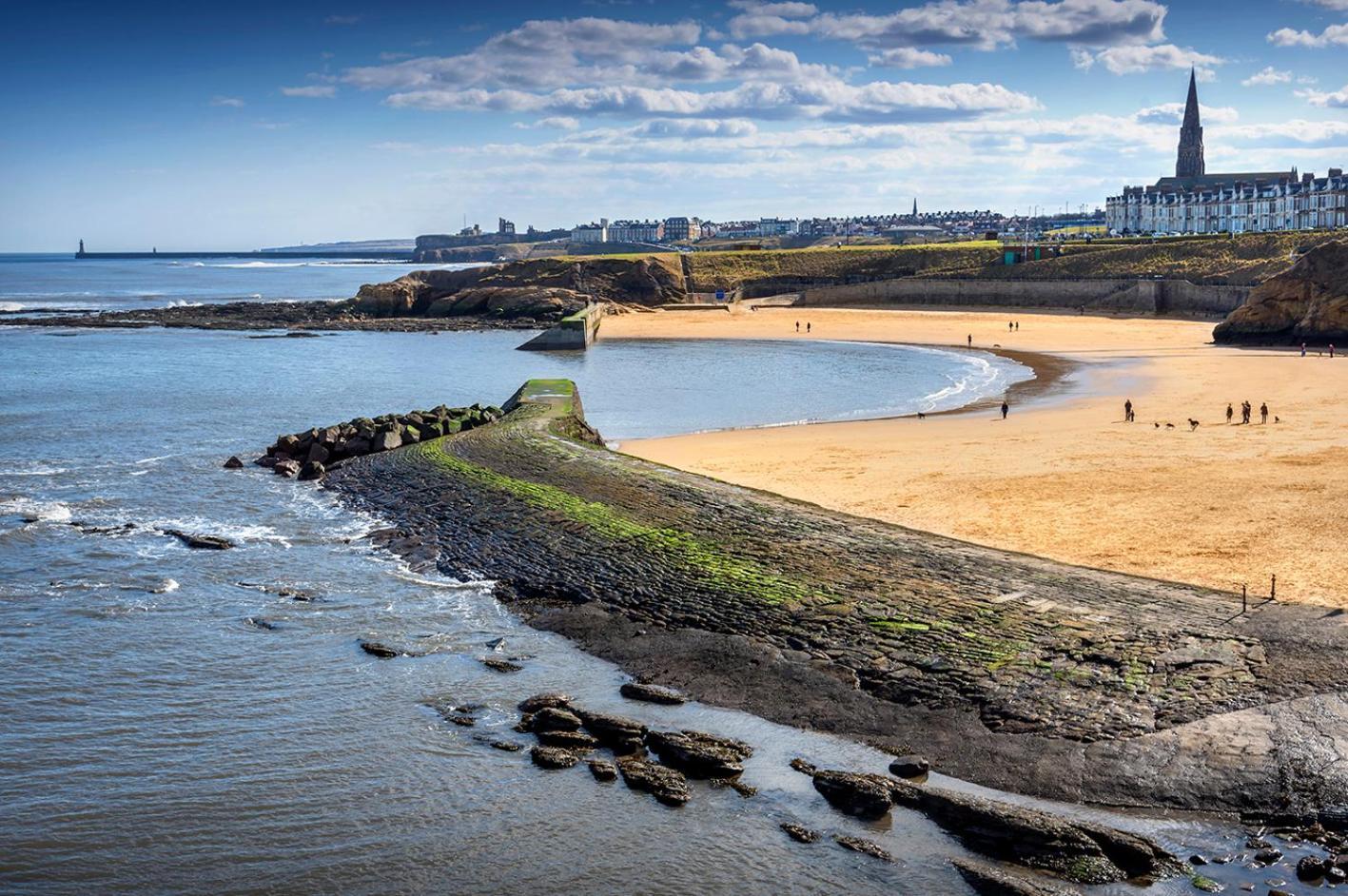 Station Retreat Cullercoats Free Onsite Parking Apartment Bagian luar foto